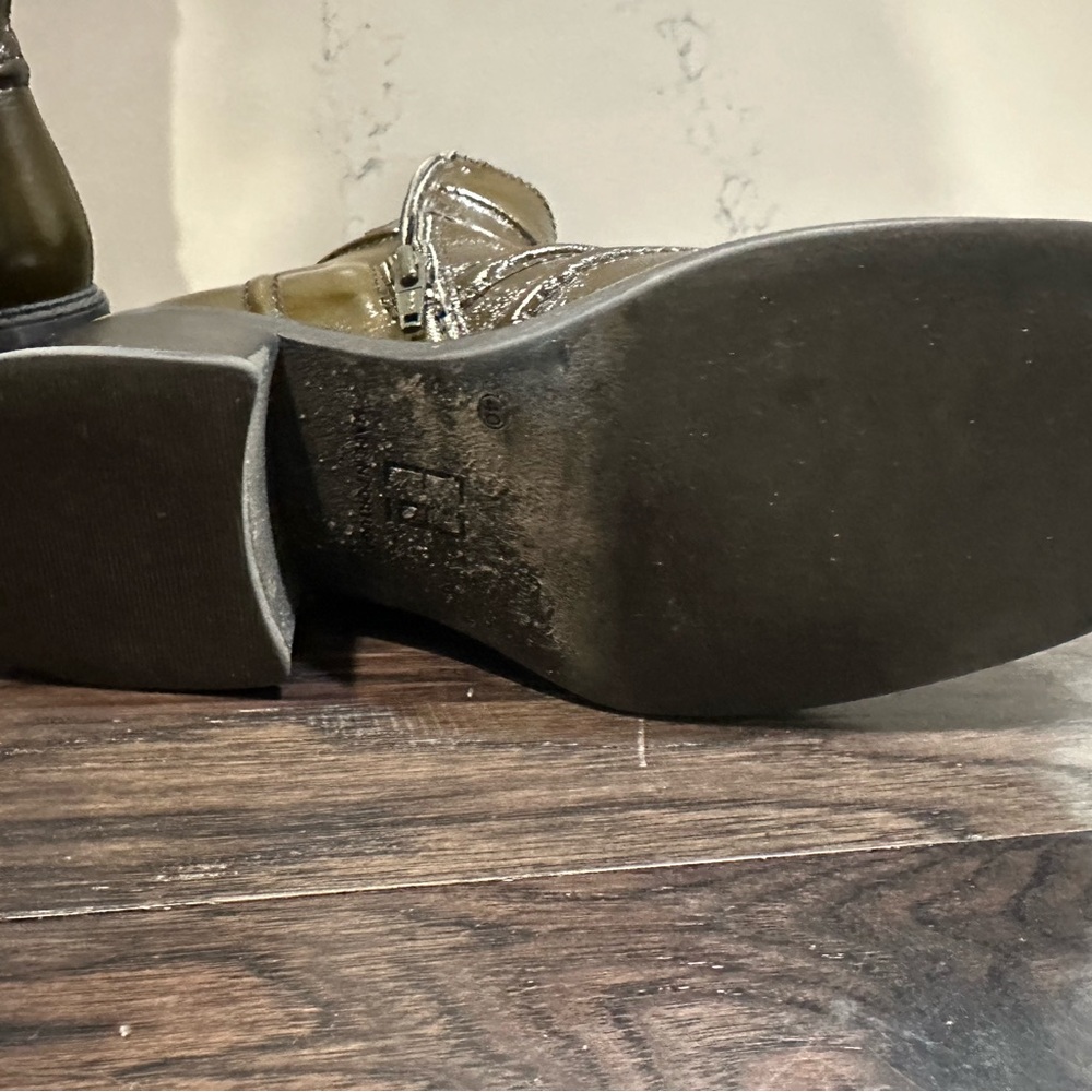MIISTA Malene Khaki Boots - Picture 4 of 8